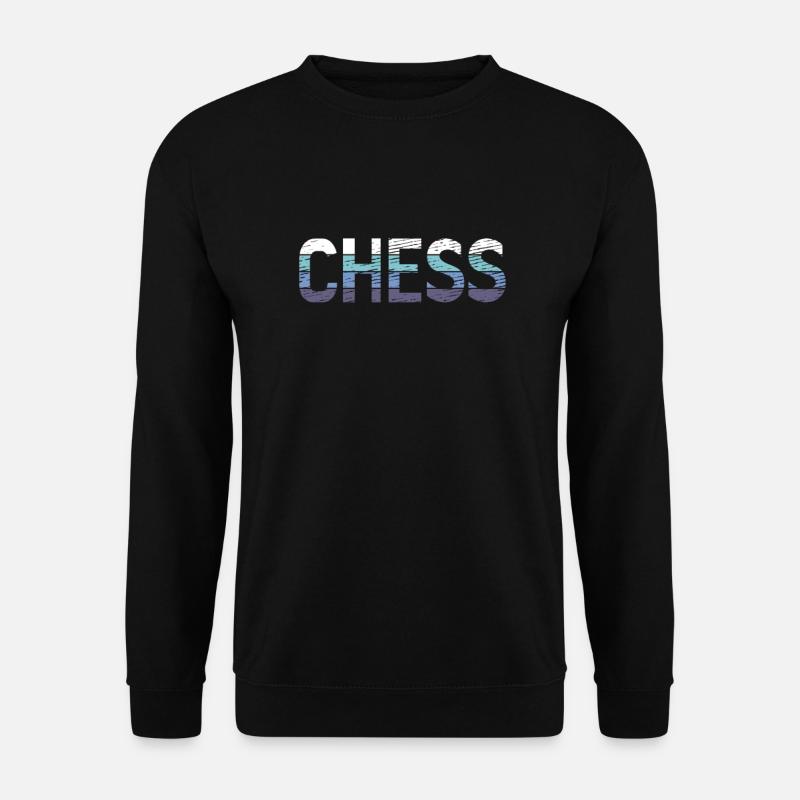 Schach - Unisex Pullover - Schwarz