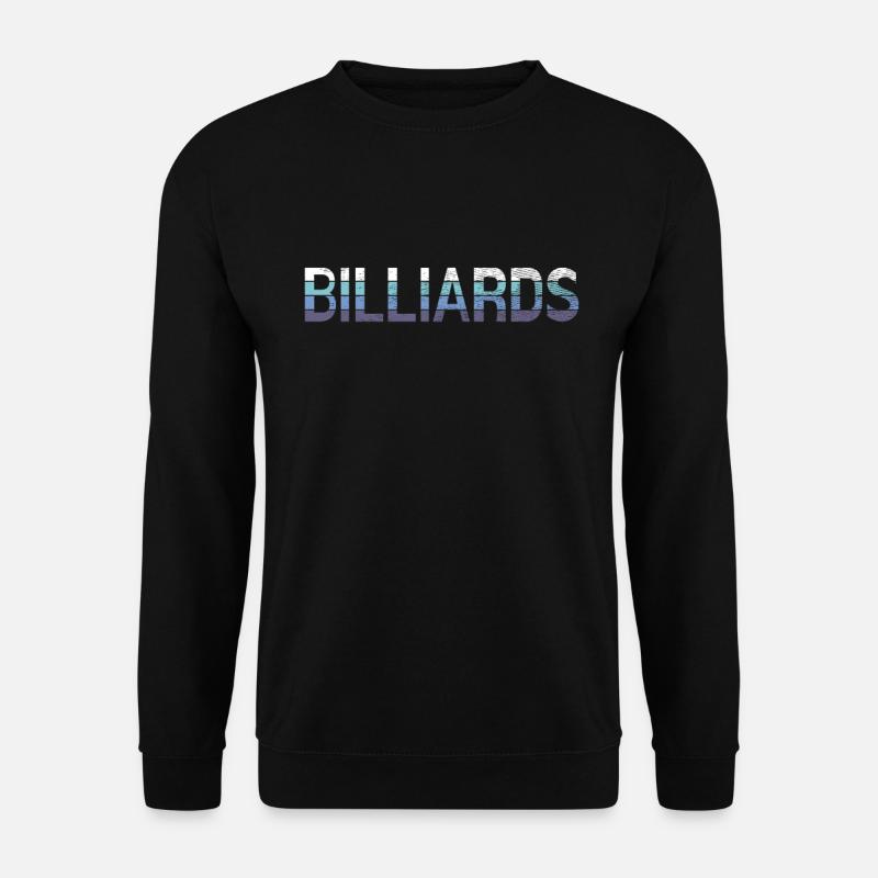 Billiard - Unisex Pullover - Schwarz