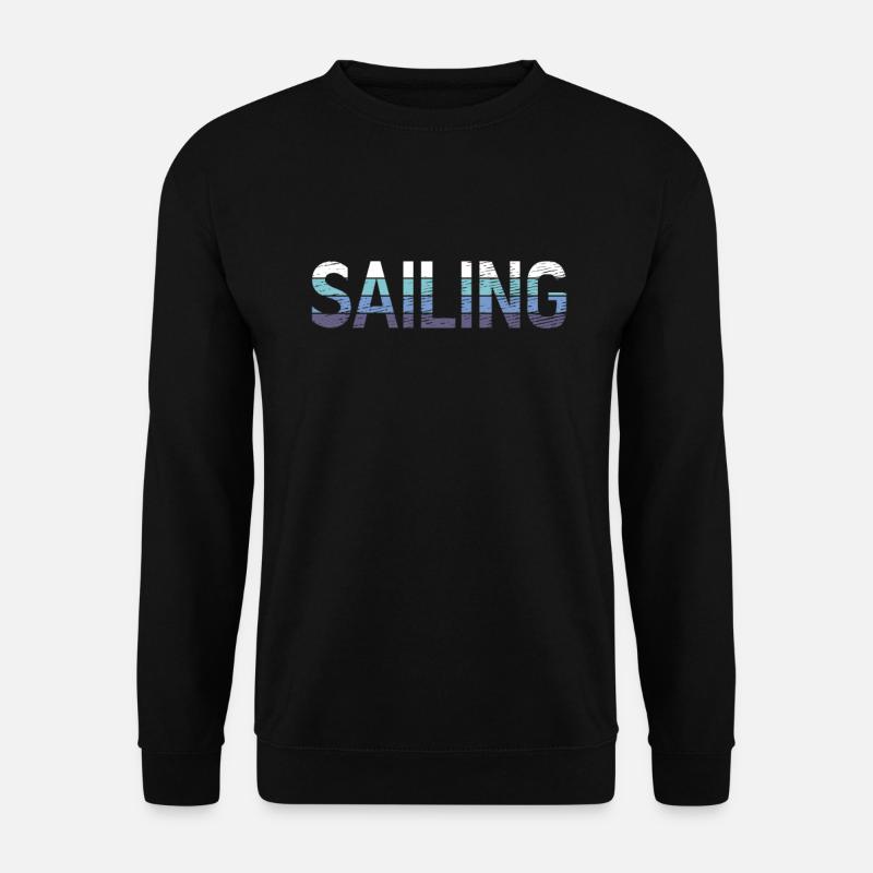 Sailing - Unisex Pullover - Schwarz