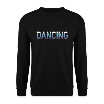 Dance - Unisex Sweatshirt - black - Front - Alina (178cm) & Michal (187cm)