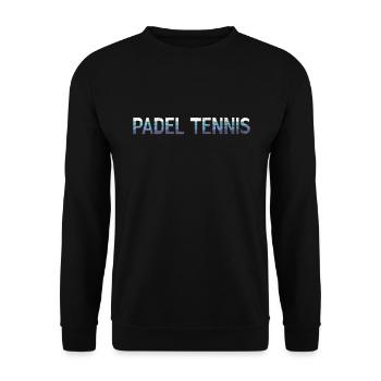 Padel Tennis - Sweat-shirt Unisexe - noir - Devant - Alina (178cm) & Michal (187cm)