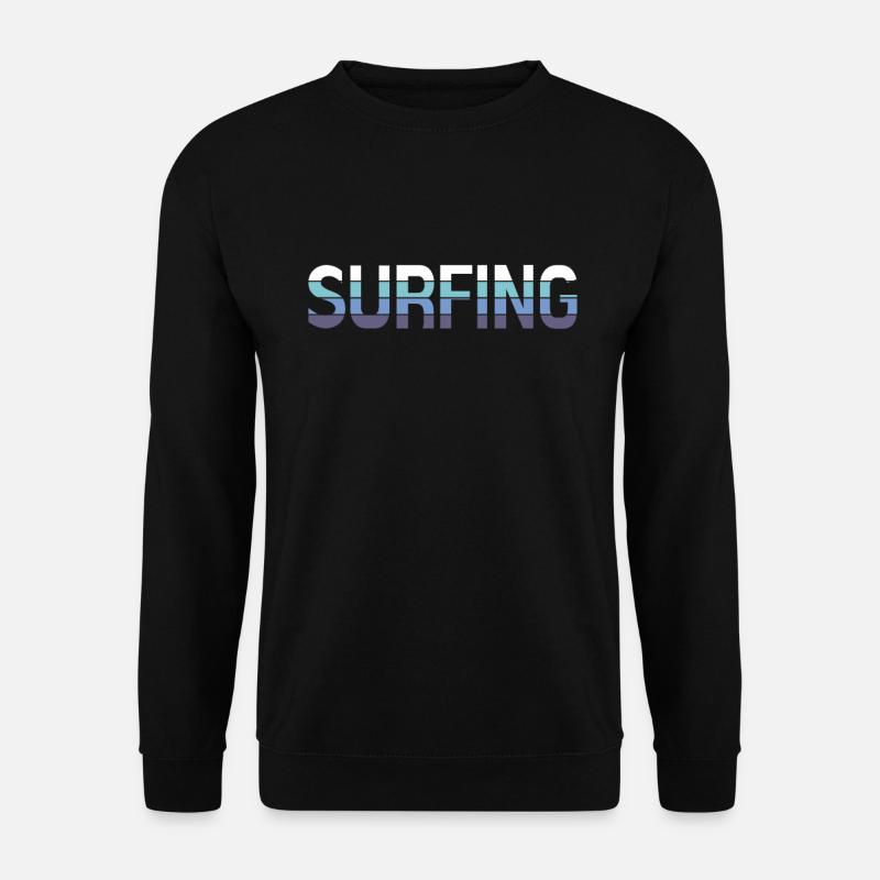 Surfing - Unisex Sweatshirt - black