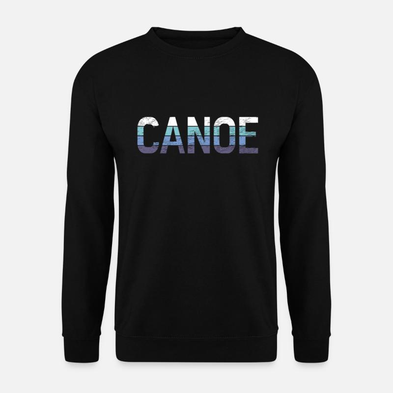 Canoe - Unisex Sweatshirt - black