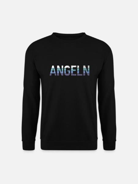Angeln - Unisex Pullover - Schwarz