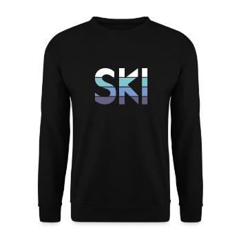 Ski - Sweat-shirt Unisexe - noir - Devant - Alina (178cm) & Michal (187cm)