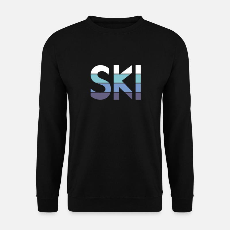 Ski - Unisex Sweatshirt - black