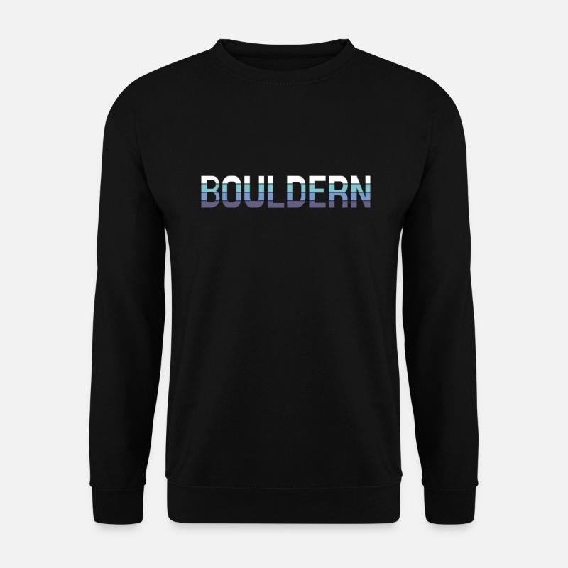 Klettern - Unisex Pullover - Schwarz