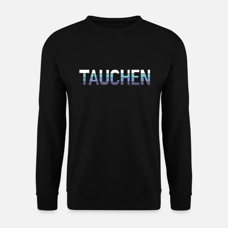 Tauchen - Unisex Pullover - Schwarz