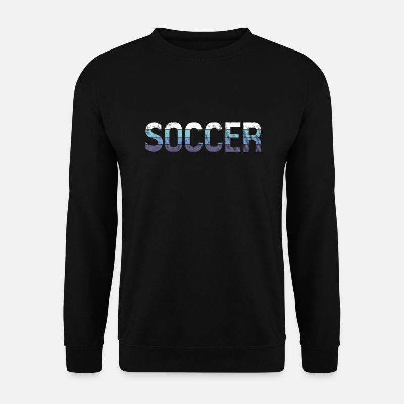 Fußball - Unisex Pullover - Schwarz