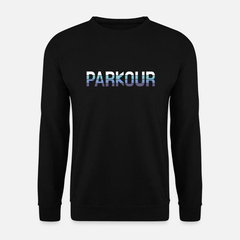 Parkour - Unisex Pullover - Schwarz