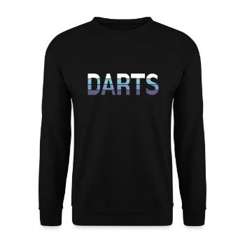 Darts - Unisex Pullover - Schwarz - Vorne - Alina (178cm) & Michal (187cm)