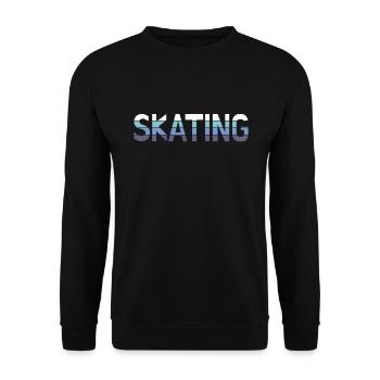 Skating - Unisex Pullover - Schwarz - Vorne - Alina (178cm) & Michal (187cm)