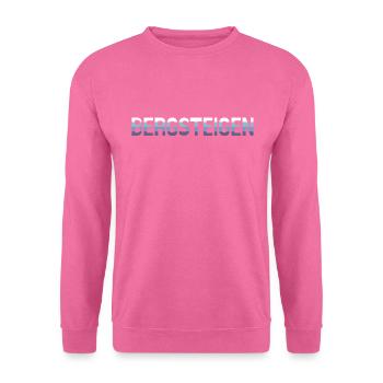 Bergsteigen - Unisex Pullover - Pink - Vorne