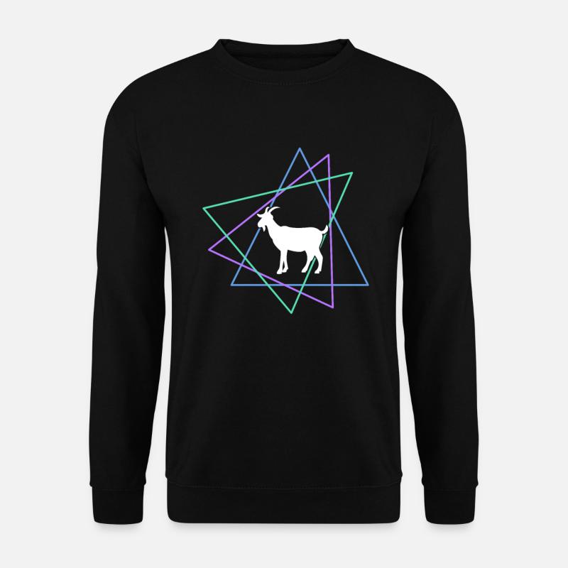 Ziege - Unisex Pullover - Schwarz