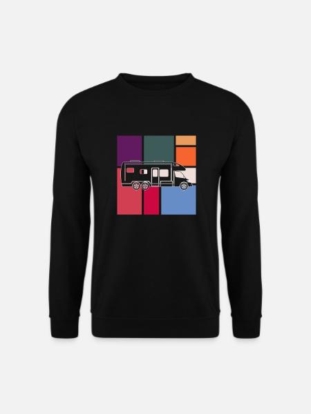 Camping - Unisex Sweatshirt - black