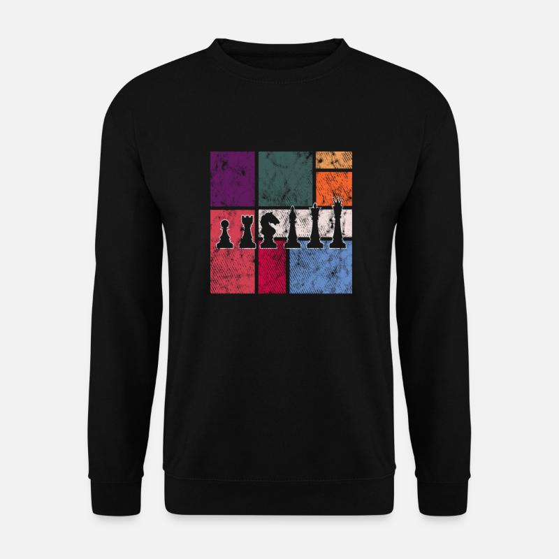 Schach - Unisex Pullover - Schwarz