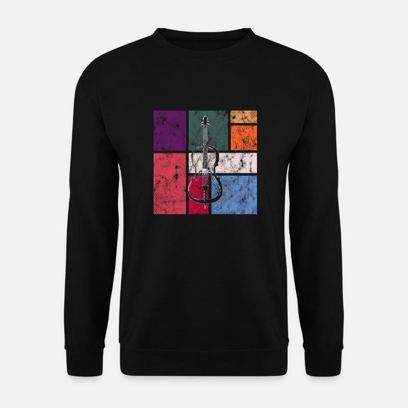 Geige - Unisex Pullover - Schwarz