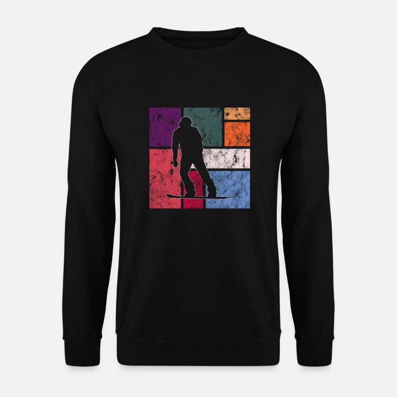Snowboarding - Unisex Pullover - Schwarz