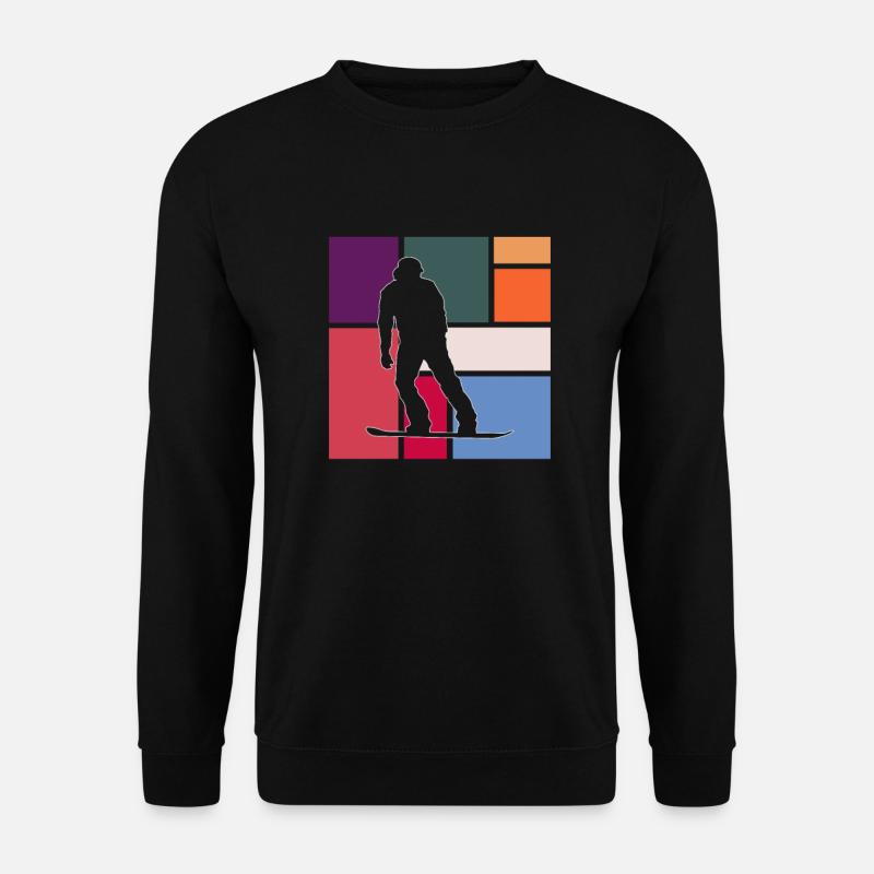 Snowboarding - Unisex Pullover - Schwarz