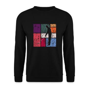 Gulf - Unisex Sweatshirt - black - Front - Alina (178cm) & Michal (187cm)