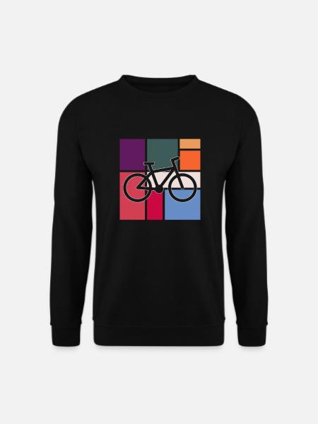 Bicyclette - Sweat-shirt Unisexe - noir