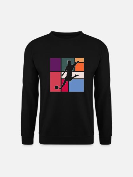 Fußball - Unisex Pullover - Schwarz