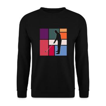 Gulf - Unisex Sweatshirt - black - Front - Alina (178cm) & Michal (187cm)