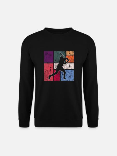 Base-ball - Sweat-shirt Unisexe - noir