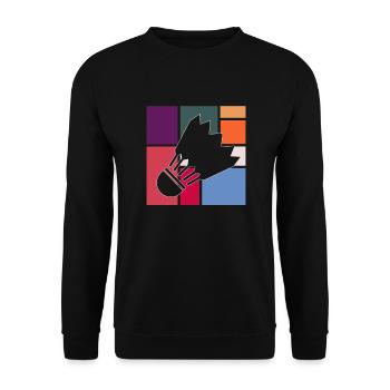 Federball - Unisex Pullover - Schwarz - Vorne - Alina (178cm) & Michal (187cm)