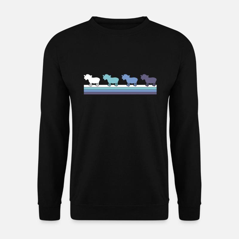 Schaf - Unisex Pullover - Schwarz