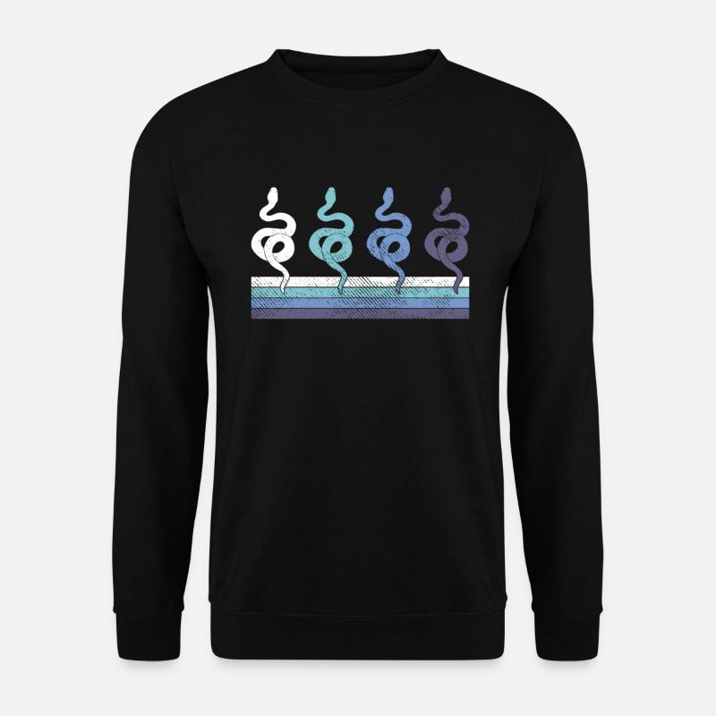 Schlange - Unisex Pullover - Schwarz