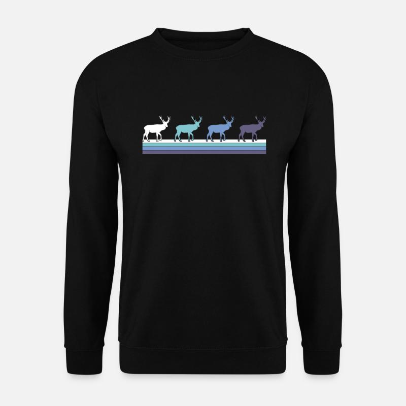 Deer - Unisex Sweatshirt - black