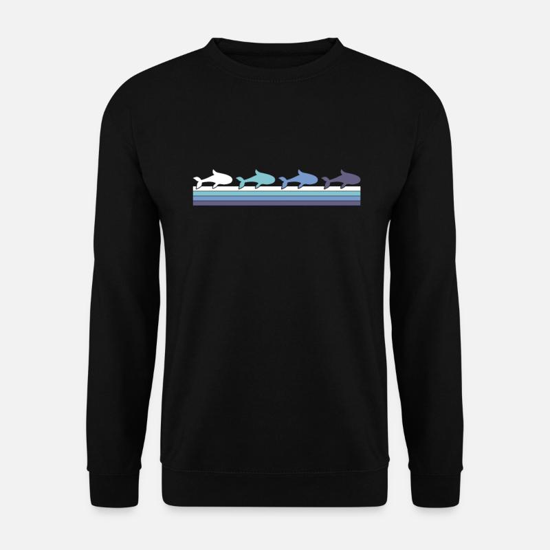 Fisch - Unisex Pullover - Schwarz