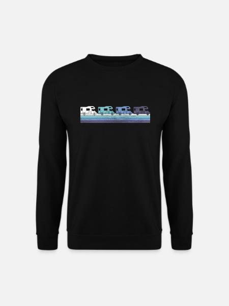 Camping - Unisex Sweatshirt - black