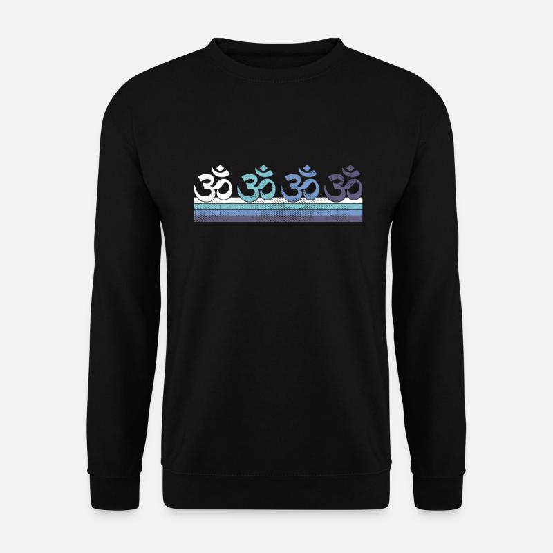 Meditation - Unisex Pullover - Schwarz