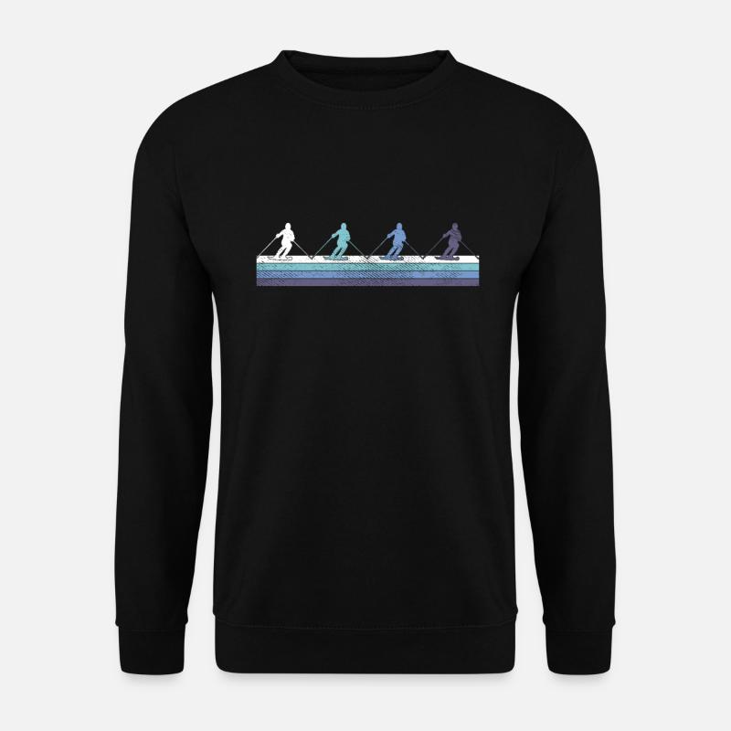 Ski - Unisex Pullover - Schwarz