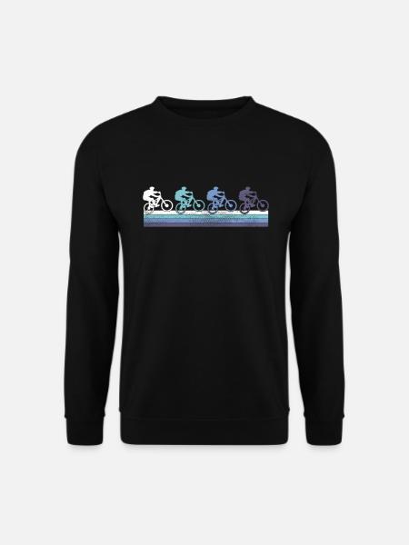 Mountainbike - Unisex Pullover - Schwarz