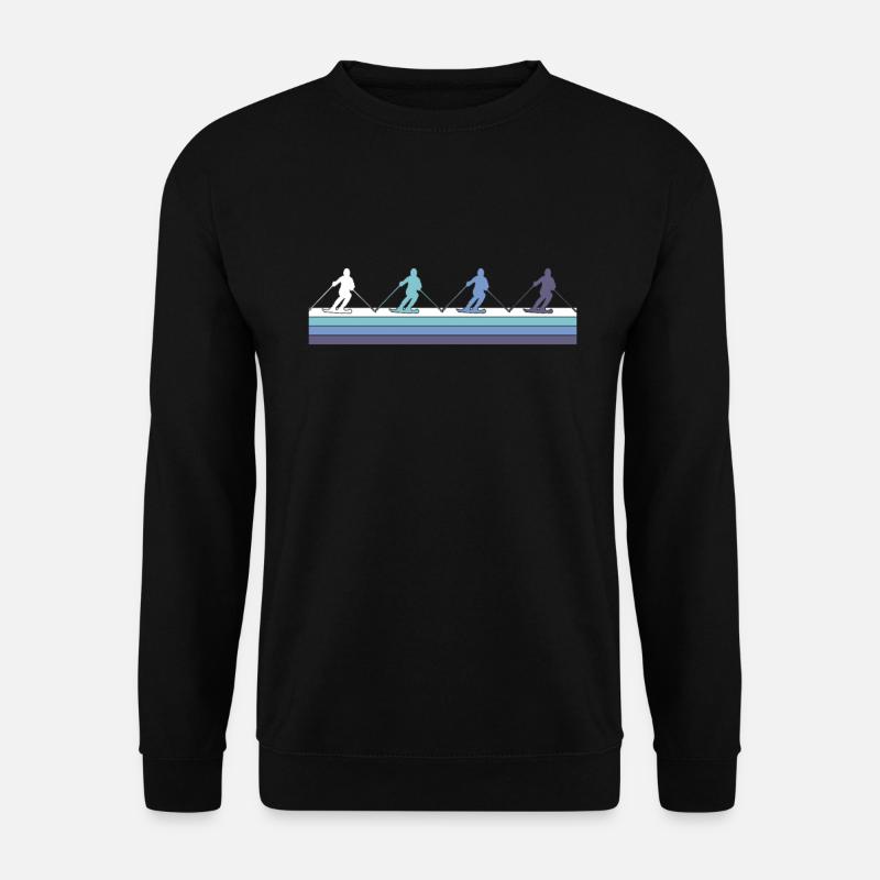 Ski - Unisex Pullover - Schwarz