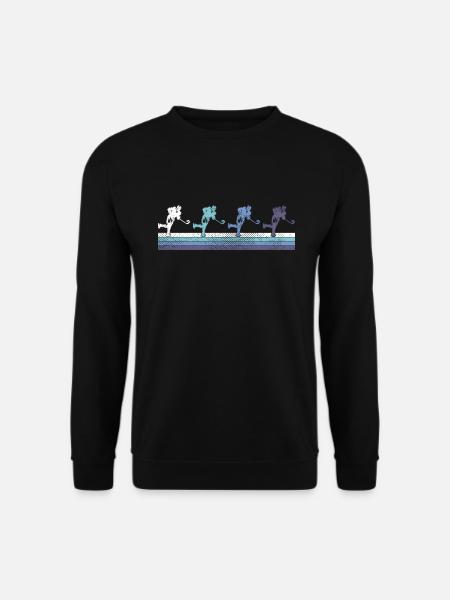 Eishockey - Unisex Pullover - Schwarz