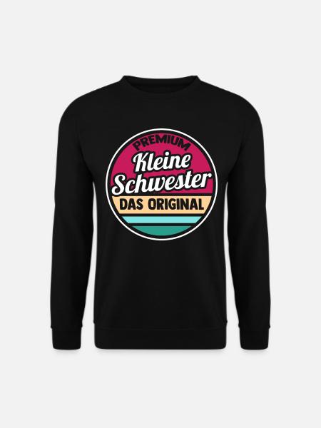 Geschwister Schwestern Schwester - Unisex Pullover - Schwarz