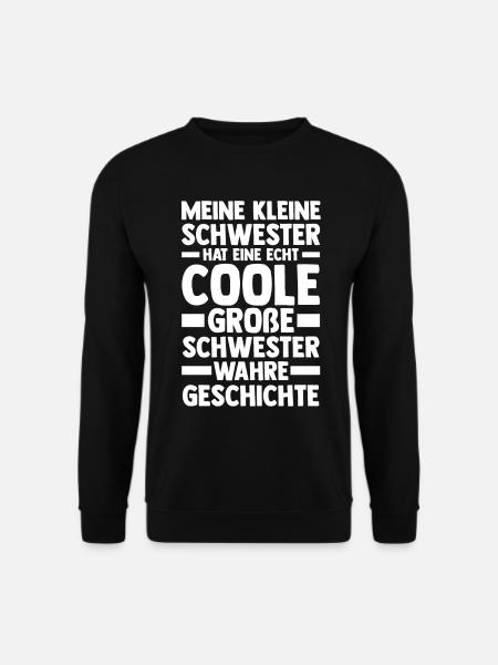 Geschwister Schwestern Schwester - Unisex Pullover - Schwarz