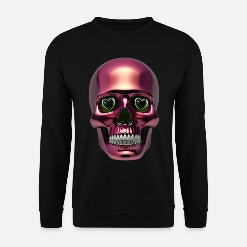 Steampunk Skull - Unisex Sweatshirt - black