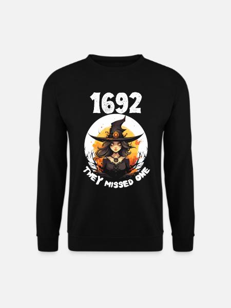 1692 Salem - Magisches Hexen Design für Halloween - Unisex Pullover - Schwarz