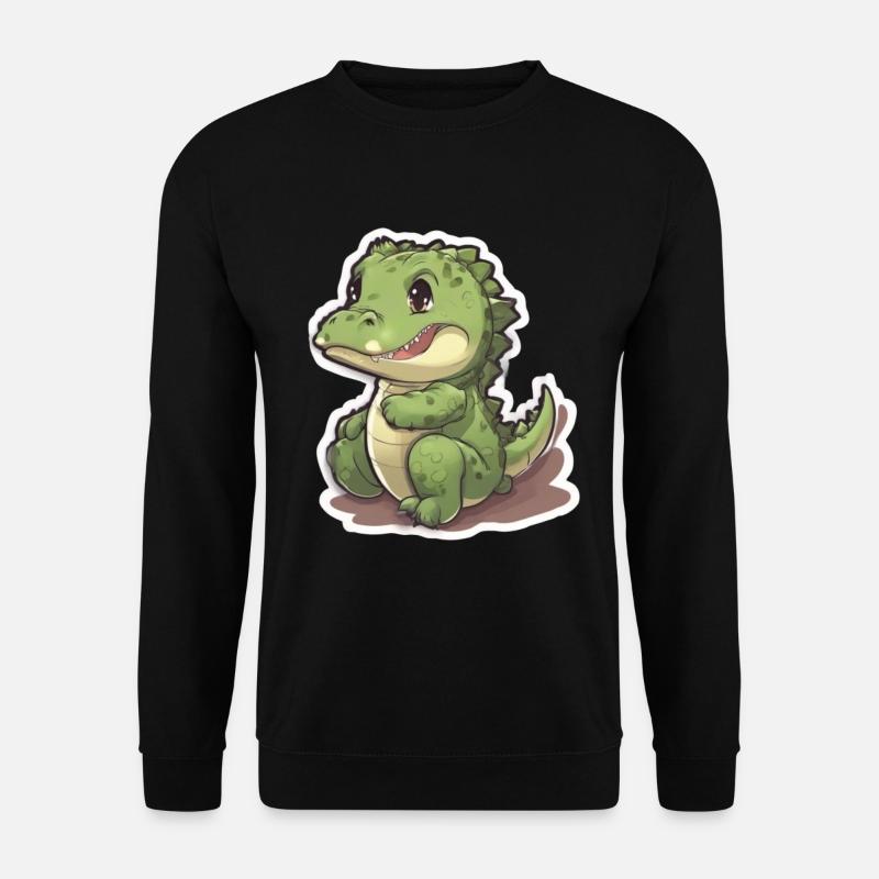 crocodile bébé crocodile - Sweat-shirt Unisexe - noir