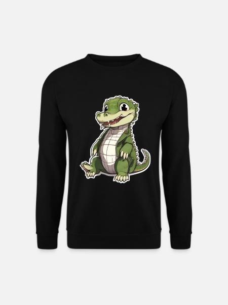 crocodile bébé crocodile - Sweat-shirt Unisexe - noir