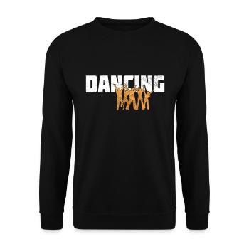 Danser - Sweat-shirt Unisexe - noir - Devant - Alina (178cm) & Michal (187cm)