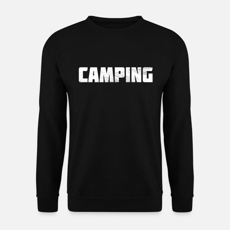 Camping - Unisex Sweatshirt - black