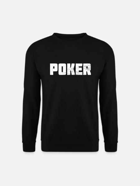 Poker - Unisex Pullover - Schwarz