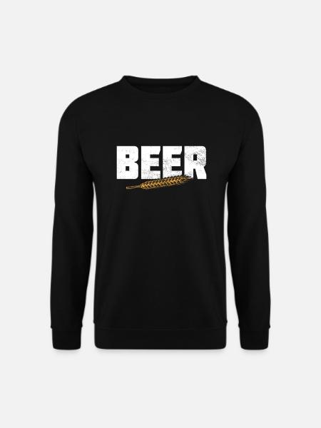 Bier - Unisex Pullover - Schwarz