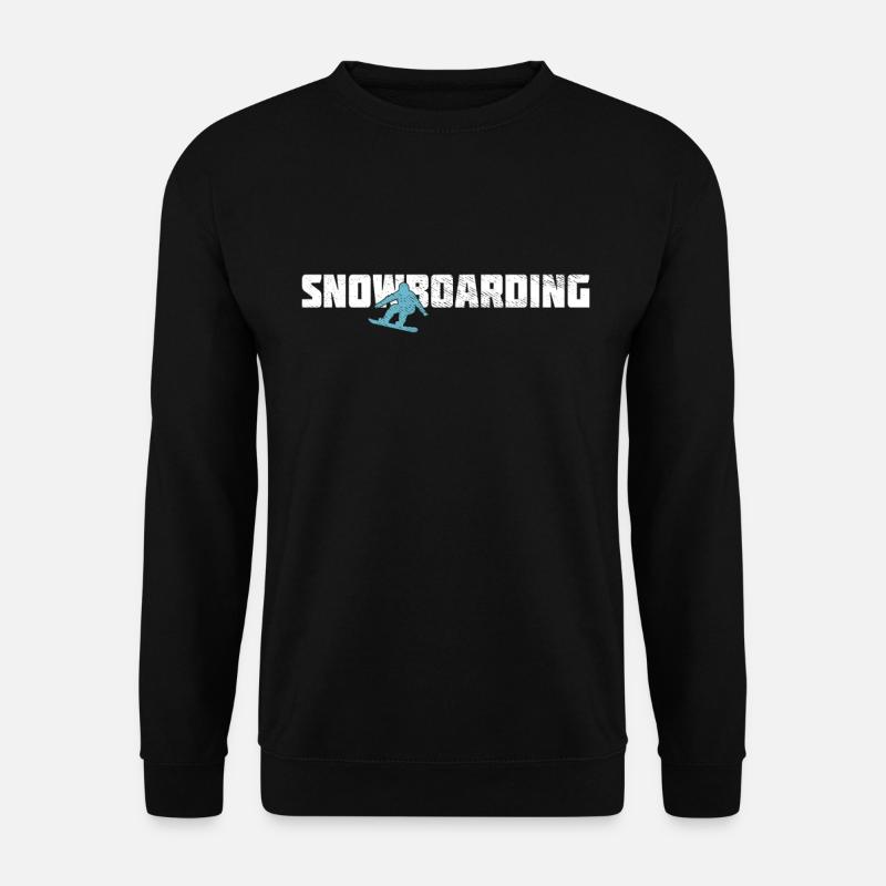 Snowboarding - Unisex Sweatshirt - black